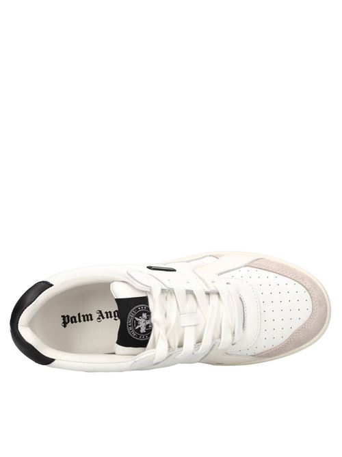 Sneakers in pelle PALM ANGELS | PMIA078F22LEA0010110BIANCO-ROSA-NERO